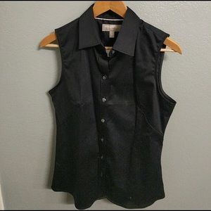 Banana Republic Outlet sleeveless Non-Iron Oxford